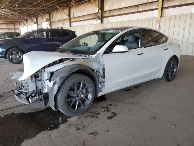 TESLA MODEL 3 2021 with VIN 5YJ3E1EAXMF987106 - Photo from auction