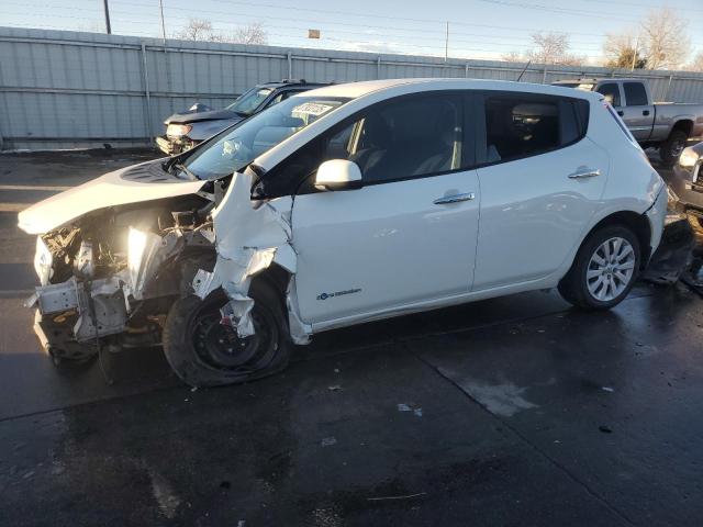 NISSAN LEAF S 2015 with VIN 1N4AZ0CP3FC328626 - Photo from auction