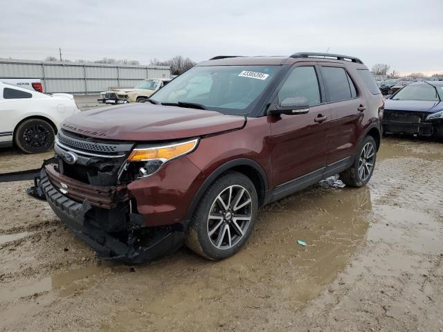 FORD EXPLORER X 2015 with VIN 1FM5K8D82FGA64776 - Photo from auction