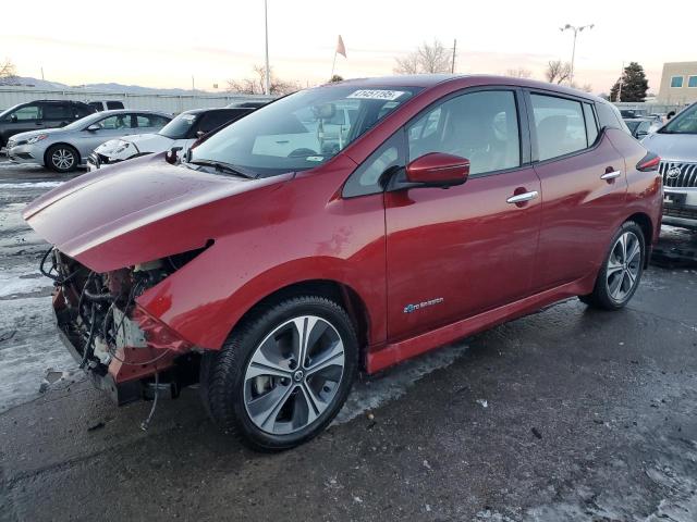 NISSAN LEAF S 2018 with VIN 1N4AZ1CP1JC304176 - Photo from auction