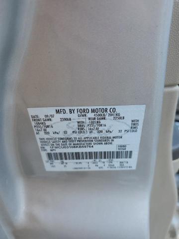 Photo 14 from auction – 2008 FORD ESCAPE XLT with VIN 1FMCU03108KB59764