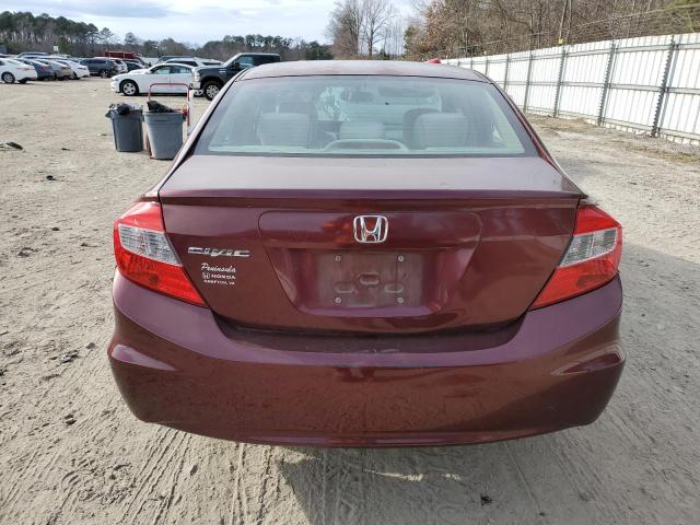 Photo 6 from auction – 2012 HONDA CIVIC LX with VIN 2HGFB2F54CH532100