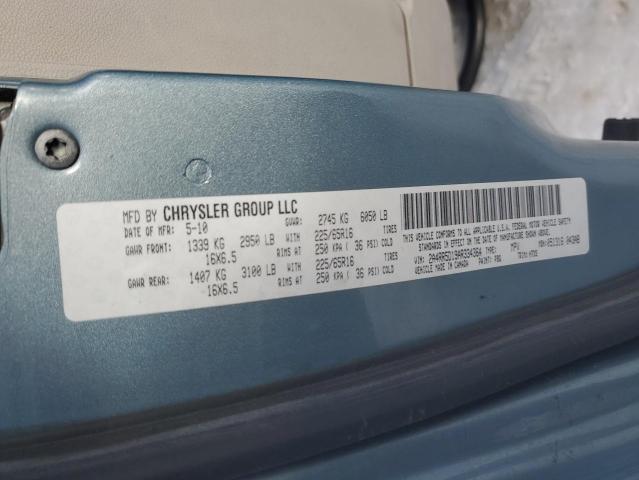 Photo 14 from auction – 2010 CHRYSLER TOWN & COU with VIN 2A4RR5D19AR334364