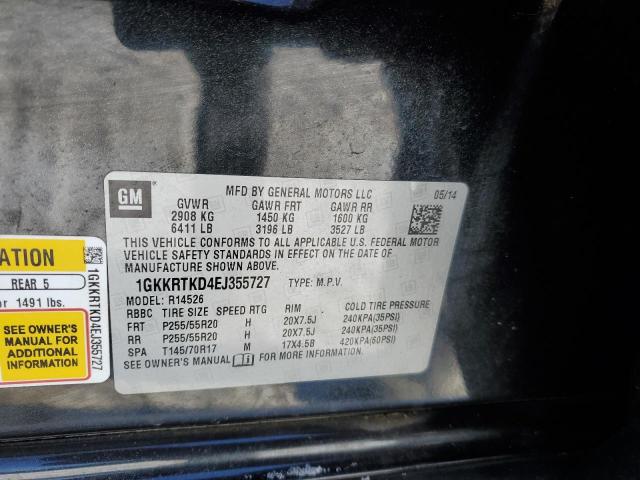 Photo 14 from auction – 2014 GMC ACADIA DEN with VIN 1GKKRTKD4EJ355727