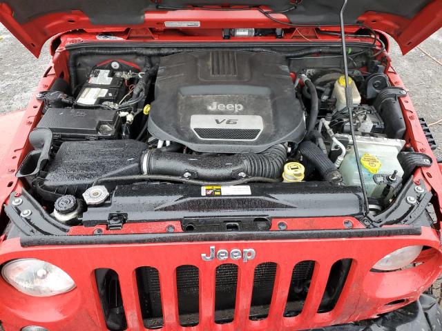 Photo 12 from auction – 2014 JEEP WRANGLER U with VIN 1C4BJWEG7EL163698
