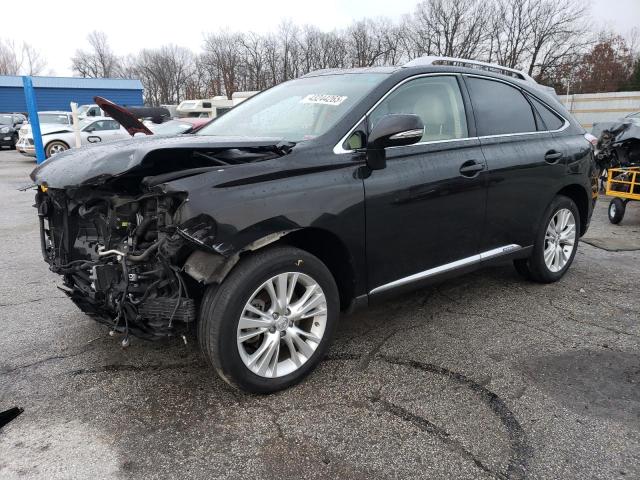 LEXUS RX 450H 2011 with VIN JTJBC1BAXB2420381 - Photo from auction