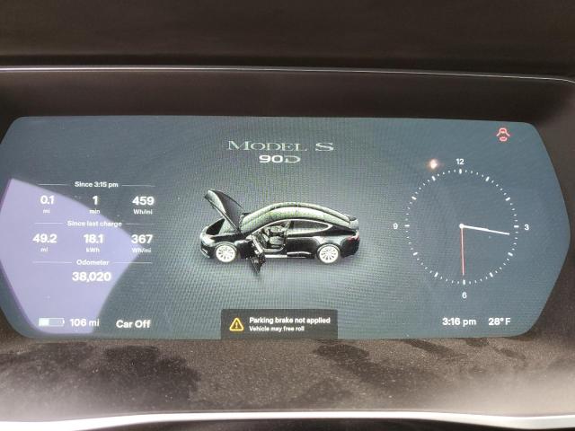 Photo 9 from auction – 2016 TESLA MODEL S with VIN 5YJSA1E22GF141900