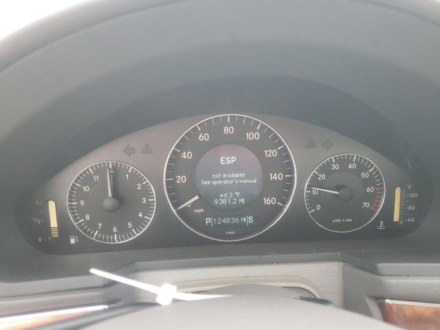 Photo 9 from auction – 2003 MERCEDES-BENZ E 500 with VIN WDBUF70J03A232810
