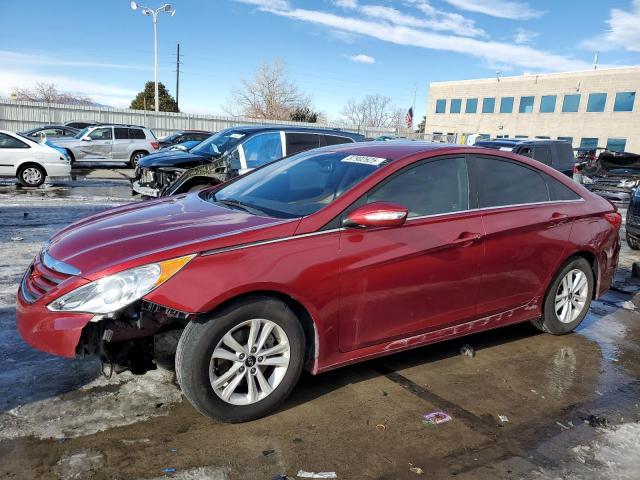 HYUNDAI SONATA GLS 2014 with VIN 5NPEB4AC5EH815031 - Photo from auction