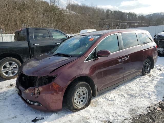 HONDA ODYSSEY EX 2016 with VIN 5FNRL5H65GB048352 - Photo from auction