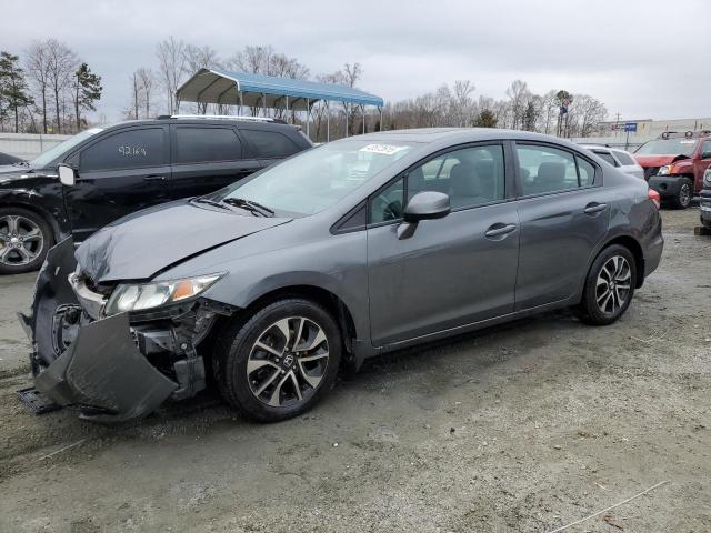 HONDA CIVIC EXL 2013 with VIN 19XFB2F92DE074751 - Photo from auction
