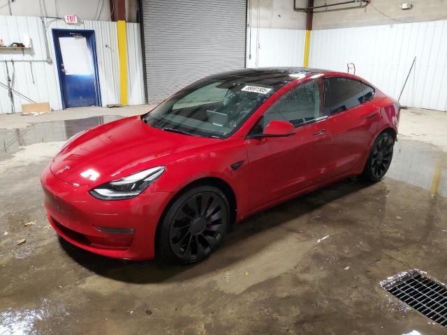 TESLA MODEL 3 2022 with VIN 5YJ3E1ECXNF193516 - Photo from auction