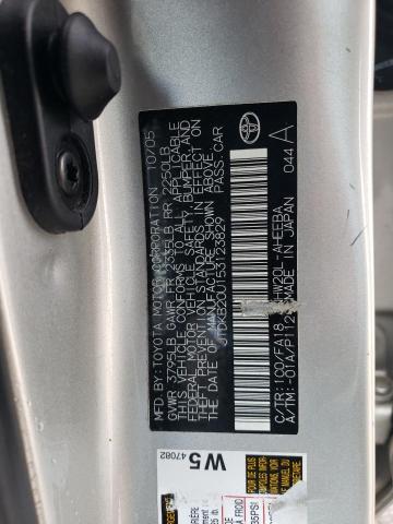 Photo 14 from auction – 2005 TOYOTA PRIUS with VIN JTDKB20U153123829