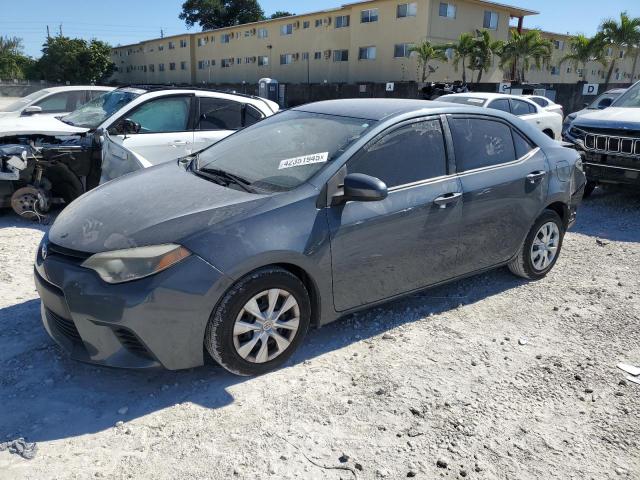 TOYOTA COROLLA L 2014 with VIN 2T1BURHE4EC052035 - Photo from auction