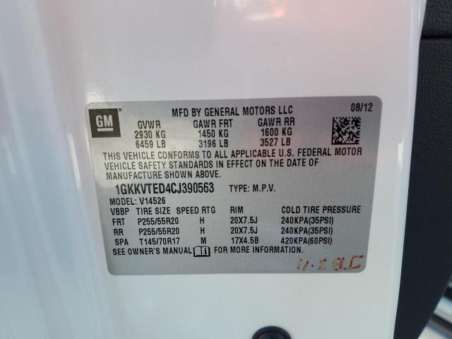 Photo 14 from auction – 2012 GMC ACADIA DEN with VIN 1GKKVTED4CJ390563