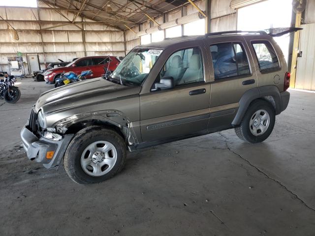 JEEP LIBERTY SP 2007 with VIN 1J4GK48K37W507658 - Photo from auction