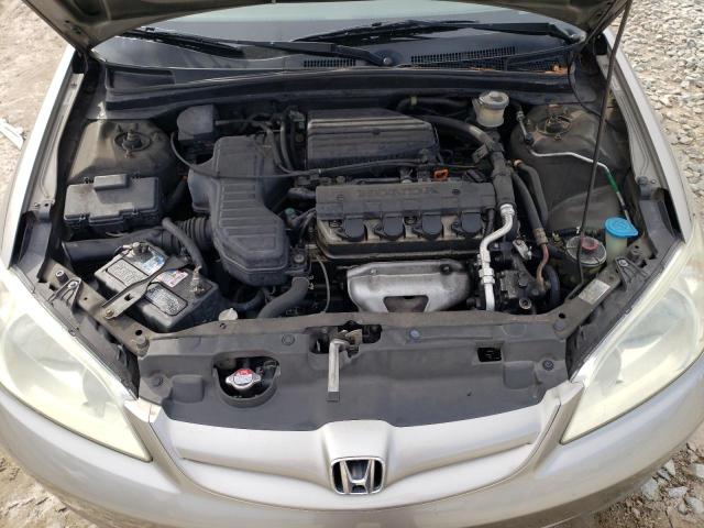 Photo 11 from auction – 2005 HONDA CIVIC LX with VIN 2HGES16565H502928