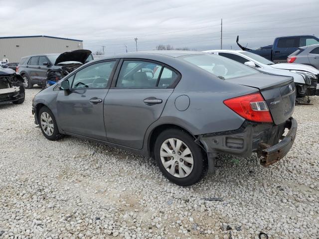 Photo 2 from auction – 2012 HONDA CIVIC LX with VIN 19XFB2F59CE364058