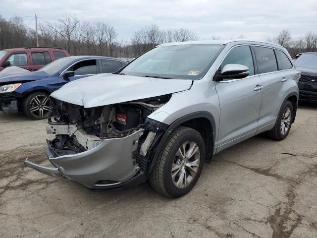TOYOTA HIGHLANDER 2015 with VIN 5TDJKRFH7FS189073 - Photo from auction