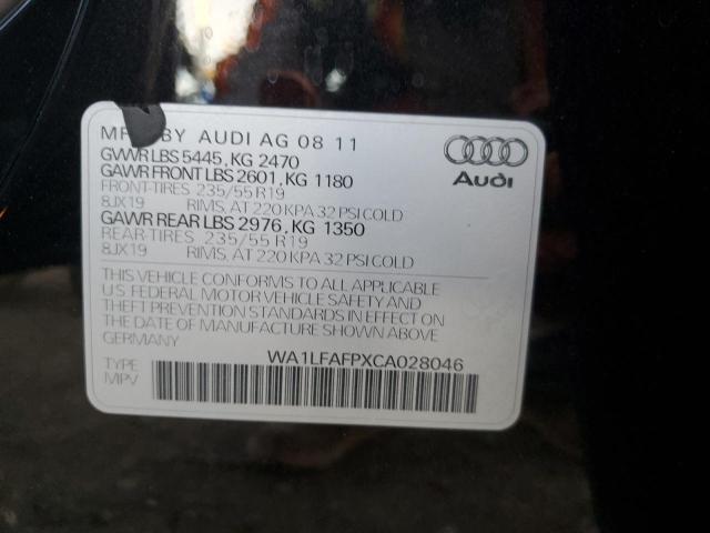 Photo 14 from auction – 2012 AUDI Q5 PREMIUM with VIN WA1LFAFPXCA028046