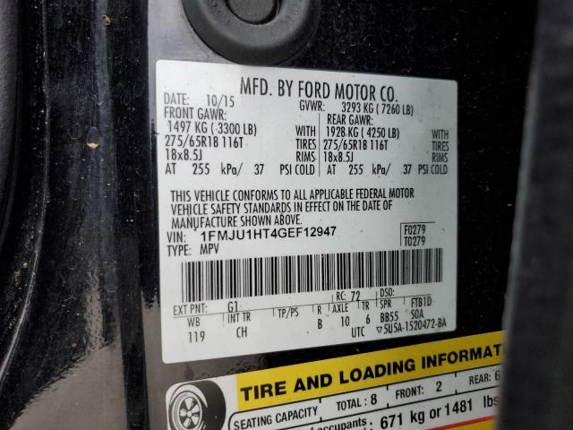 Photo 14 from auction – 2016 FORD EXPEDITION with VIN 1FMJU1HT4GEF12947