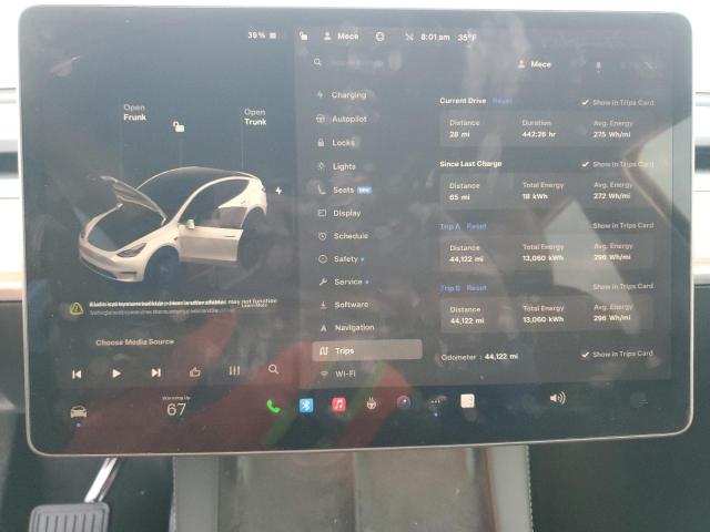Photo 9 from auction – 2023 TESLA MODEL Y with VIN 7SAYGAEE2PF760955
