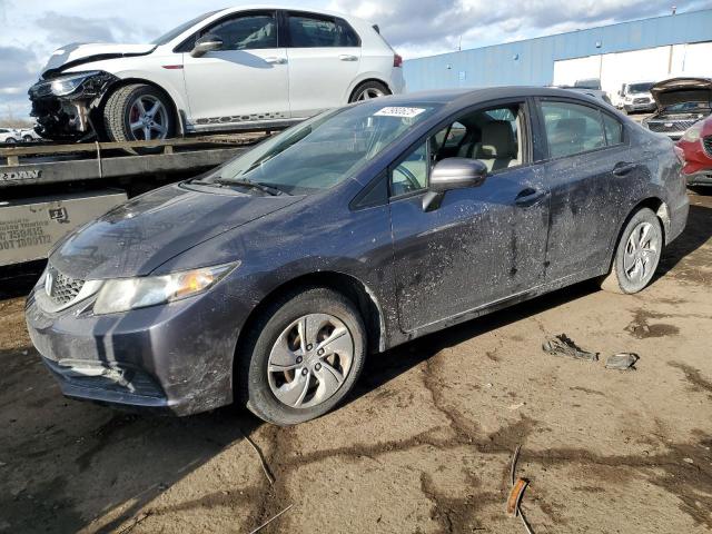 HONDA CIVIC LX 2015 with VIN 19XFB2F57FE016327 - Photo from auction