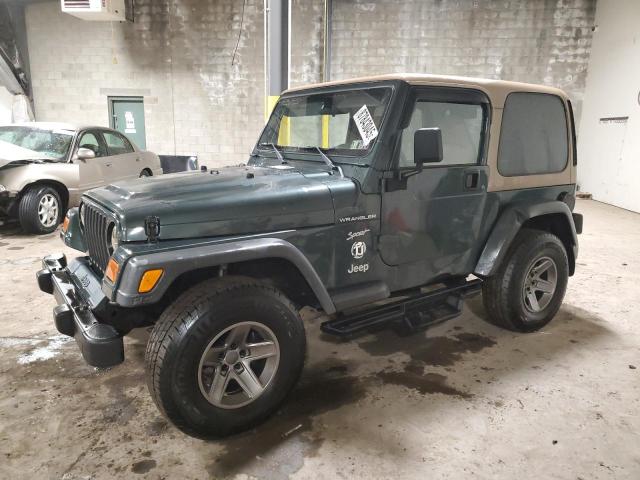 JEEP WRANGLER / 2002 with VIN 1J4FA49S52P765602 - Photo from auction