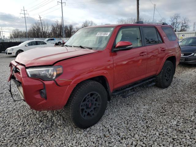 TOYOTA 4RUNNER SR 2022 with VIN JTENU5JR9N6062811 - Photo from auction