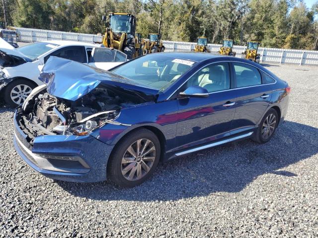 HYUNDAI SONATA SPO 2017 with VIN 5NPE34AF6HH508589 - Photo from auction