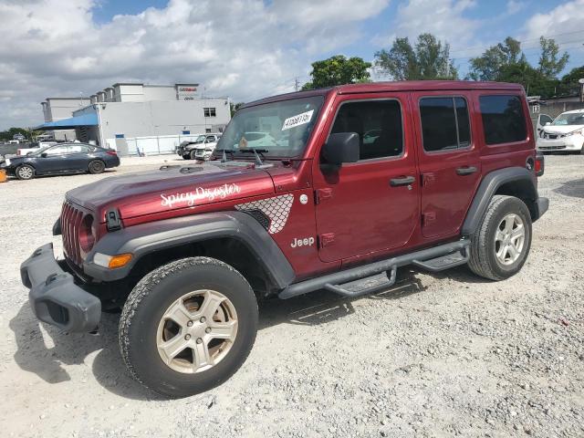 Photo 1 from auction – 2021 JEEP WRANGLER U with VIN 1C4HJXDN7MW596063