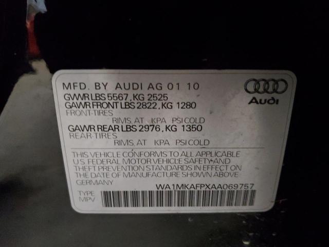 Photo 14 from auction – 2010 AUDI Q5 PREMIUM with VIN WA1MKAFPXAA069757