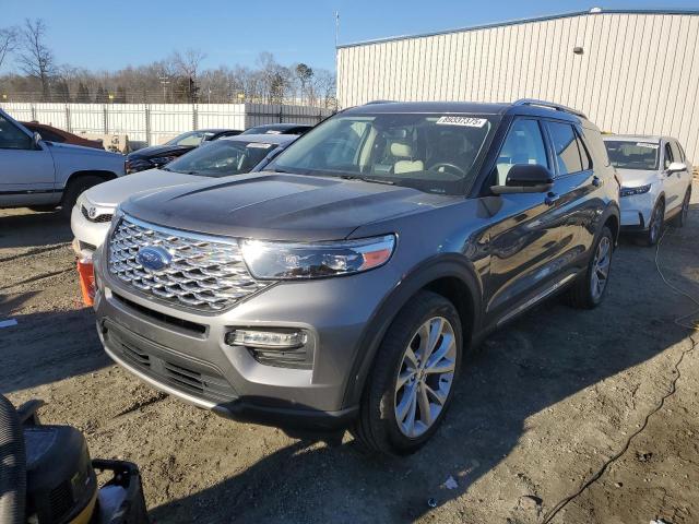 FORD EXPLORER P 2021 with VIN 1FM5K8HC4MGB86521 - Photo from auction