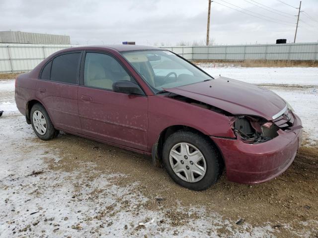 Photo 4 from auction – 2003 HONDA CIVIC LX with VIN 2HGES16593H584151