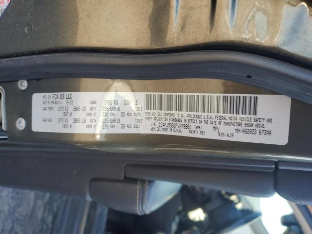 Photo 14 from auction – 2015 JEEP CHEROKEE L with VIN 1C4PJMDS3FW779981