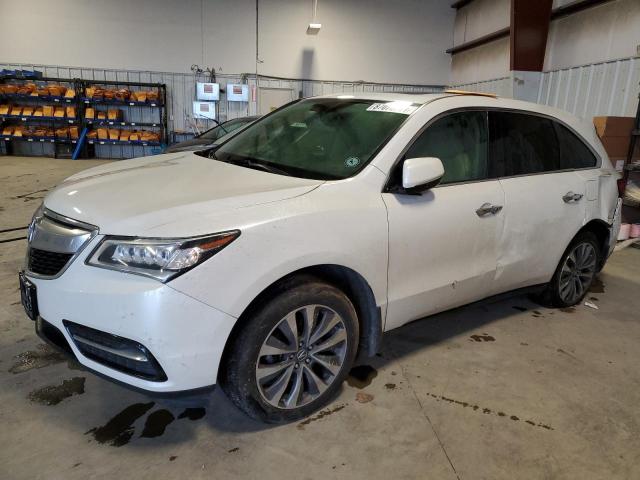 ACURA MDX TECHNO 2014 with VIN 5FRYD4H49EB009390 - Photo from auction