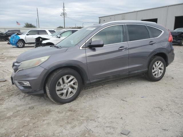 HONDA CR-V EXL 2015 with VIN 2HKRM4H78FH666992 - Photo from auction