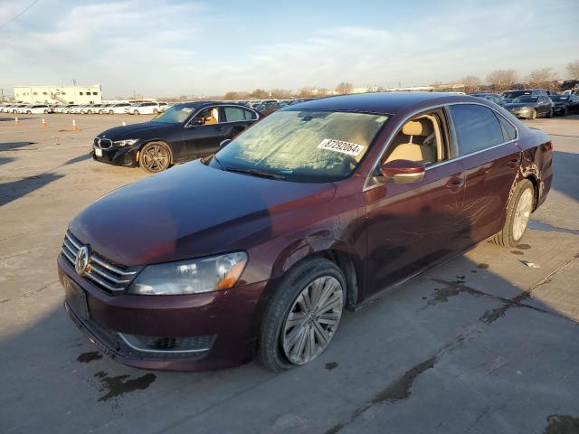 Photo 1 from auction – 2012 VOLKSWAGEN PASSAT SE with VIN 1VWBP7A37CC102806