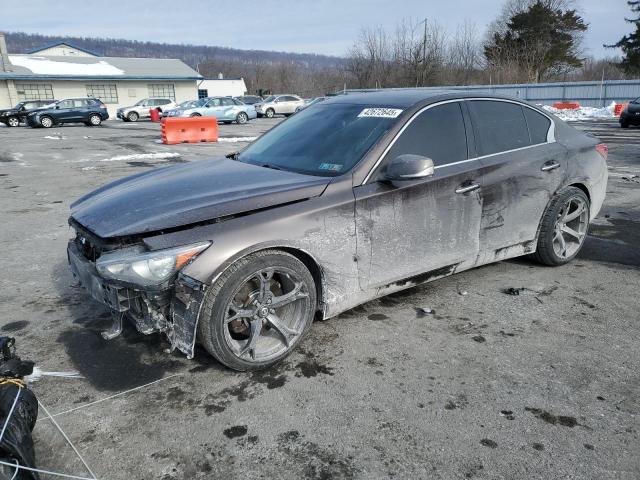 INFINITI Q50 BASE 2017 with VIN JN1BV7AP8EM670039 - Photo from auction