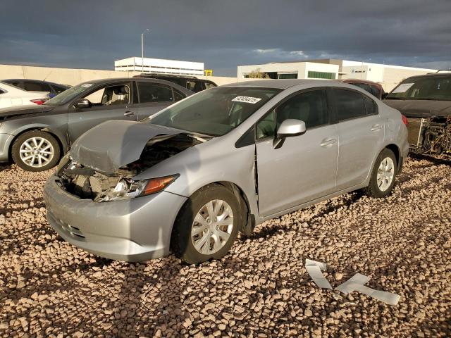 HONDA CIVIC LX 2012 with VIN 19XFB2F59CE321033 - Photo from auction