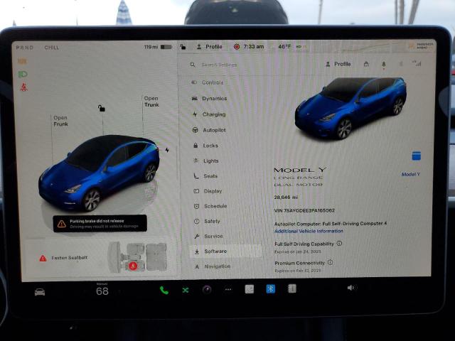 Zdjęcie 9 z aukcji – 2023 TESLA MODEL Y z VIN 7SAYGDEE3PA165062