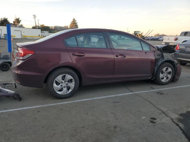 Photo 3 from auction – 2013 HONDA CIVIC LX with VIN 19XFB2F59DE277634
