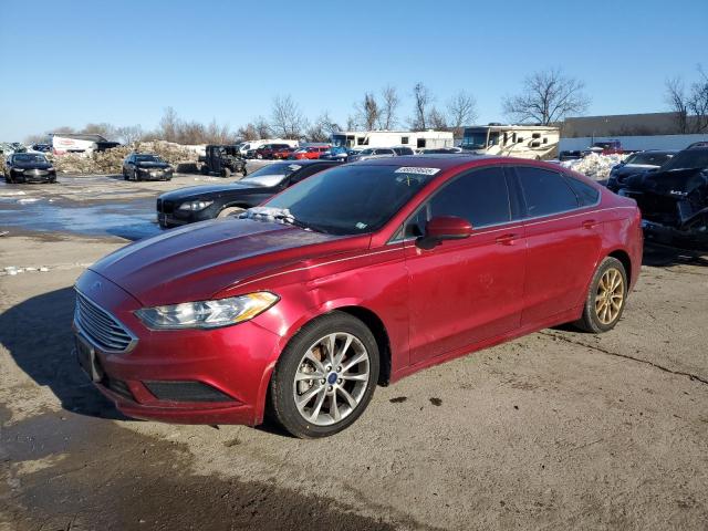 FORD FUSION SE 2017 with VIN 3FA6P0H71HR398098 - Photo from auction