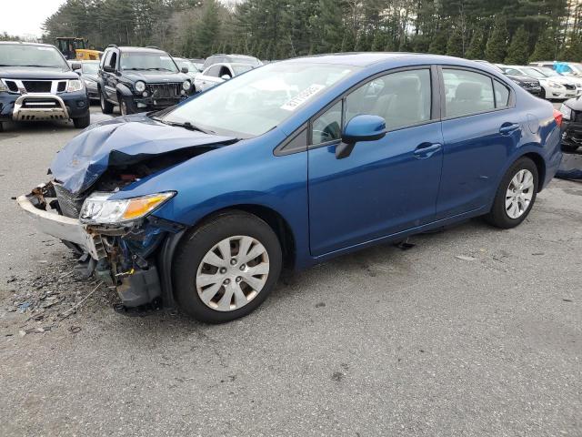 Photo 1 from auction – 2012 HONDA CIVIC LX with VIN 19XFB2F51CE341468