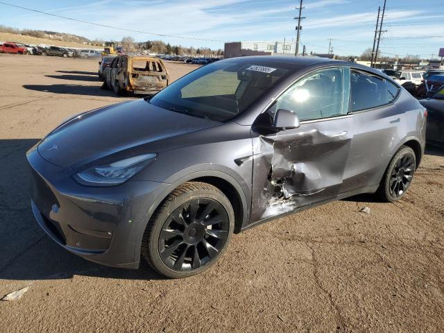 Снимка 1 от търг – 2021 TESLA MODEL Y с VIN 5YJYGDEE0MF183837