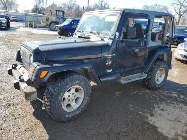 JEEP WRANGLER / 2001 with VIN 1J4FA59S81P345126 - Photo from auction