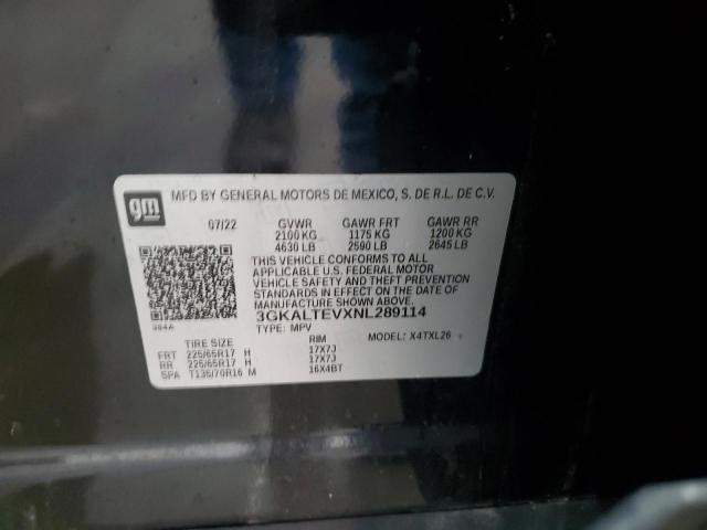 Photo 14 from auction – 2022 GMC TERRAIN SL with VIN 3GKALTEVXNL289114