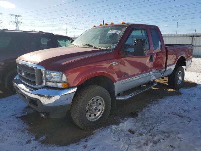 FORD F250 SUPER 2002 with VIN 1FTNX21F42EA50308 - Photo from auction