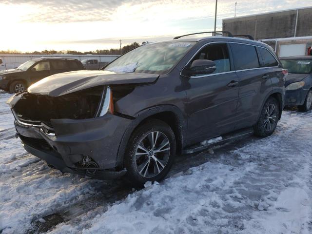 TOYOTA HIGHLANDER 2016 with VIN 5TDJKRFH3GS345515 - Photo from auction