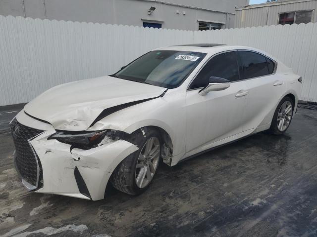 LEXUS IS 300 2021 with VIN JTHCA1D24M5115025 - Photo from auction